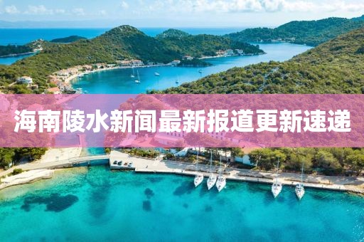 海南陵水新聞最新報(bào)道更新速遞
