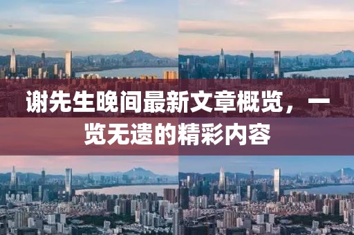 謝先生晚間最新文章概覽，一覽無遺的精彩內(nèi)容