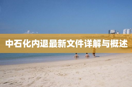 中石化內(nèi)退最新文件詳解與概述