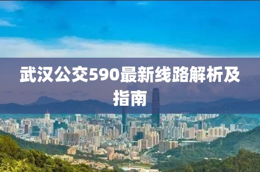 武漢公交590最新線路解析及指南
