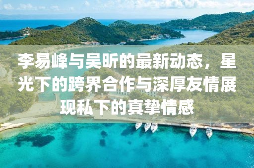 李易峰與吳昕的最新動(dòng)態(tài)，星光下的跨界合作與深厚友情展現(xiàn)私下的真摯情感