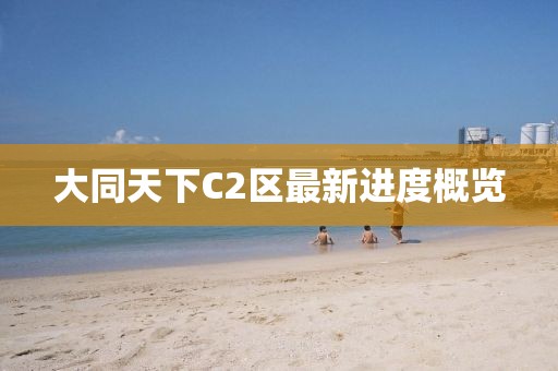 大同天下C2區(qū)最新進度概覽