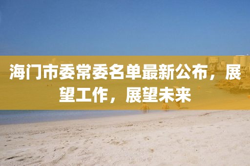 海門市委常委名單最新公布，展望工作，展望未來