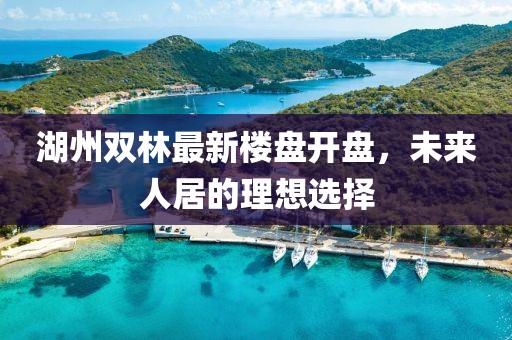 湖州雙林最新樓盤開盤，未來人居的理想選擇