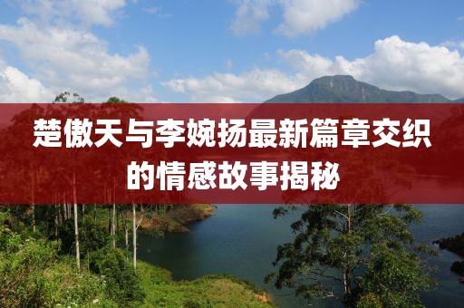 楚傲天與李婉揚最新篇章交織的情感故事揭秘