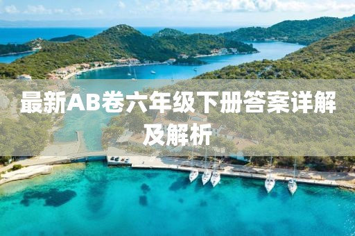 最新AB卷六年級下冊答案詳解及解析