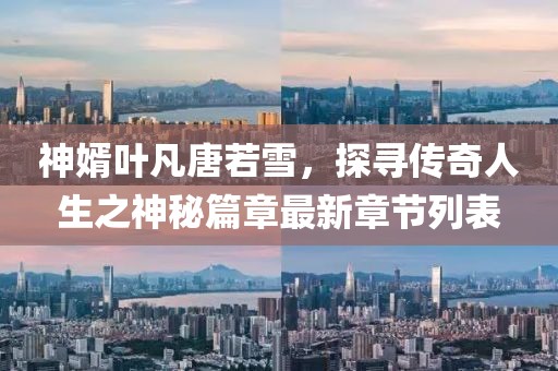 神婿葉凡唐若雪，探尋傳奇人生之神秘篇章最新章節(jié)列表