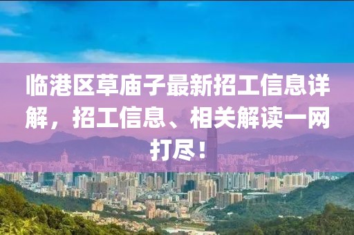 臨港區(qū)草廟子最新招工信息詳解，招工信息、相關(guān)解讀一網(wǎng)打盡！