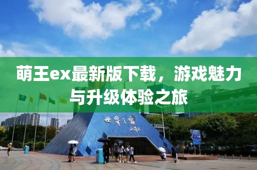 萌王ex最新版下載，游戲魅力與升級(jí)體驗(yàn)之旅