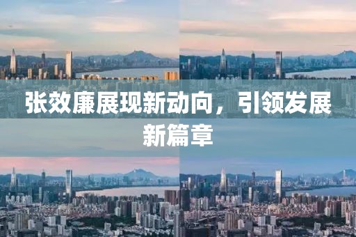 張效廉展現(xiàn)新動向，引領(lǐng)發(fā)展新篇章