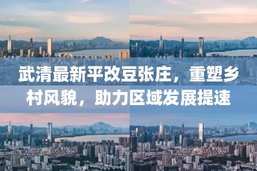 武清最新平改豆張莊，重塑鄉(xiāng)村風貌，助力區(qū)域發(fā)展提速