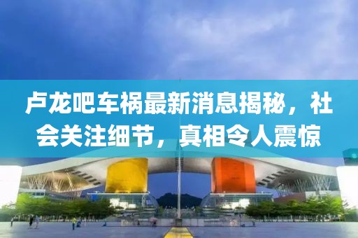 盧龍吧車禍最新消息揭秘，社會(huì)關(guān)注細(xì)節(jié)，真相令人震驚
