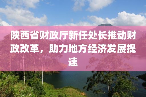 陜西省財政廳新任處長推動財政改革，助力地方經濟發(fā)展提速
