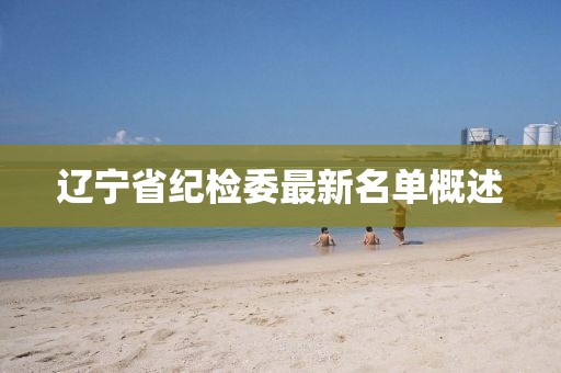 遼寧省紀(jì)檢委最新名單概述